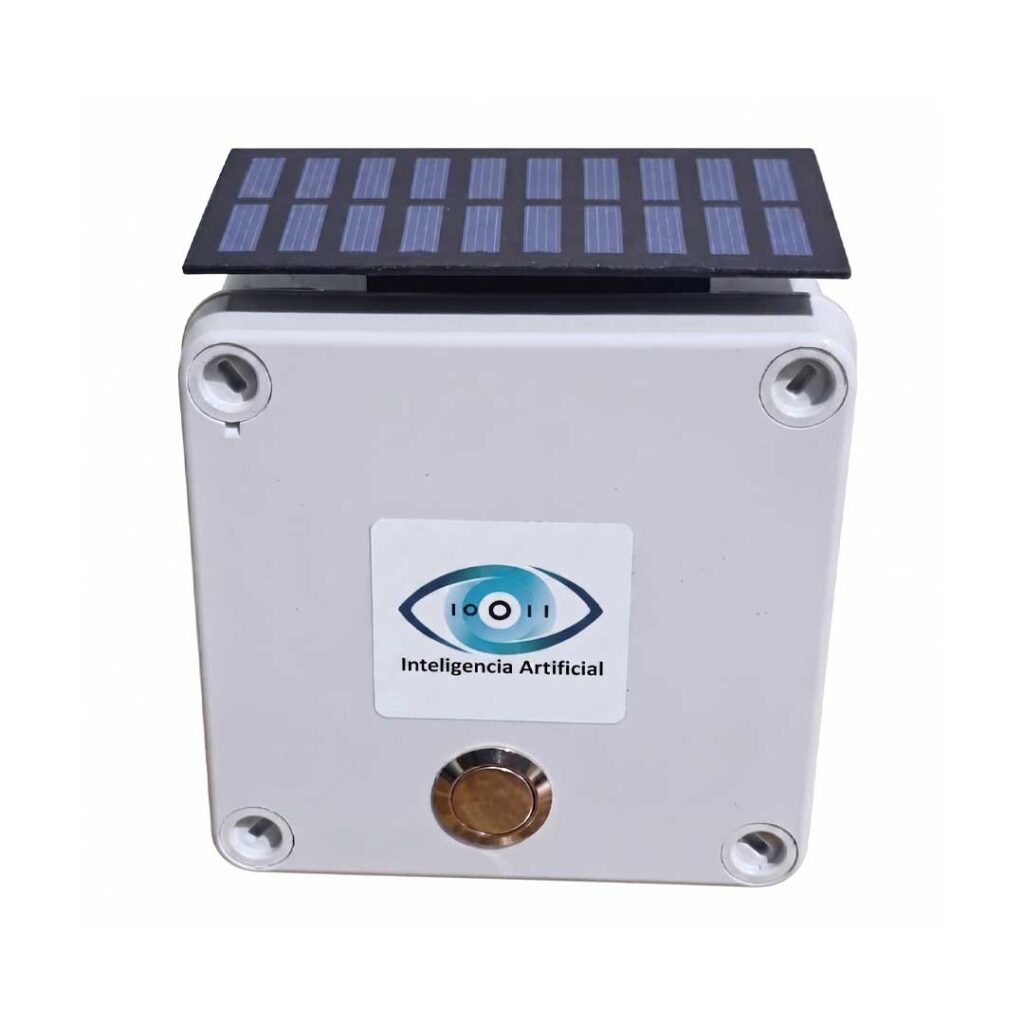 Terminal de Información con IA de Borde | Dispositivo IoT Autónomo por Energía Solar